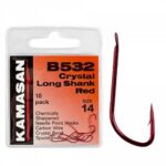 Kamasan B532 Crystal Long Shank Red