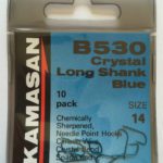 Kamasan B530 Crystal Long Shank Blue