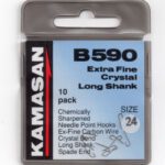 Kamasan B590 Extra Fine Crystal Long Shank